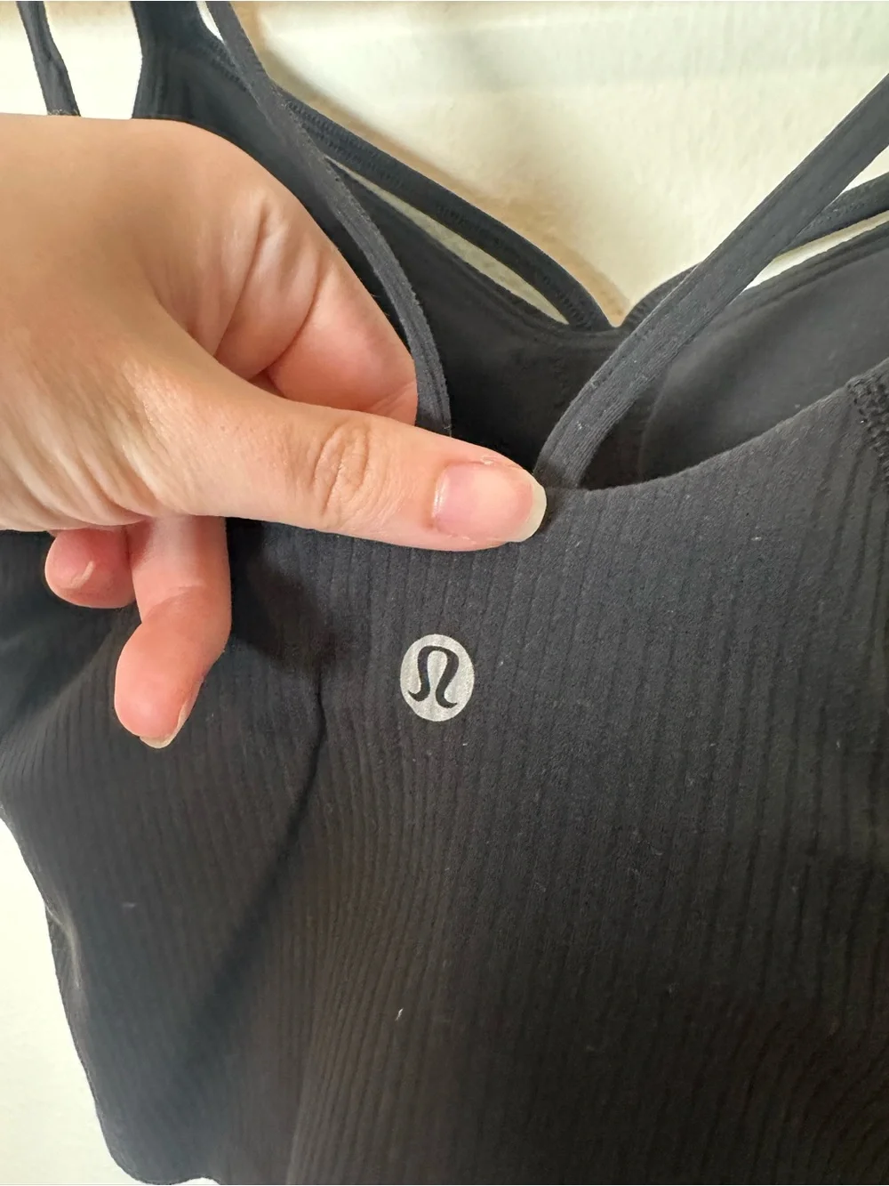 Lululemon Align Strappy Ribbed Tank Top Black 4